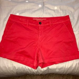 American Eagle Coral Shorts 20